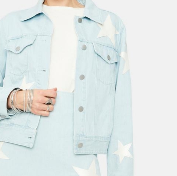 DOLLS KILL Star Patch Jean Jacket - Picture 5 of 10